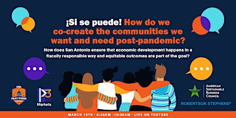 ¡Si se puede! Co-creating the communities we want and need post-pandemic. primary image