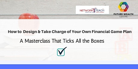How to  Design & Take Charge of Your Own Financial Game Plan primary image