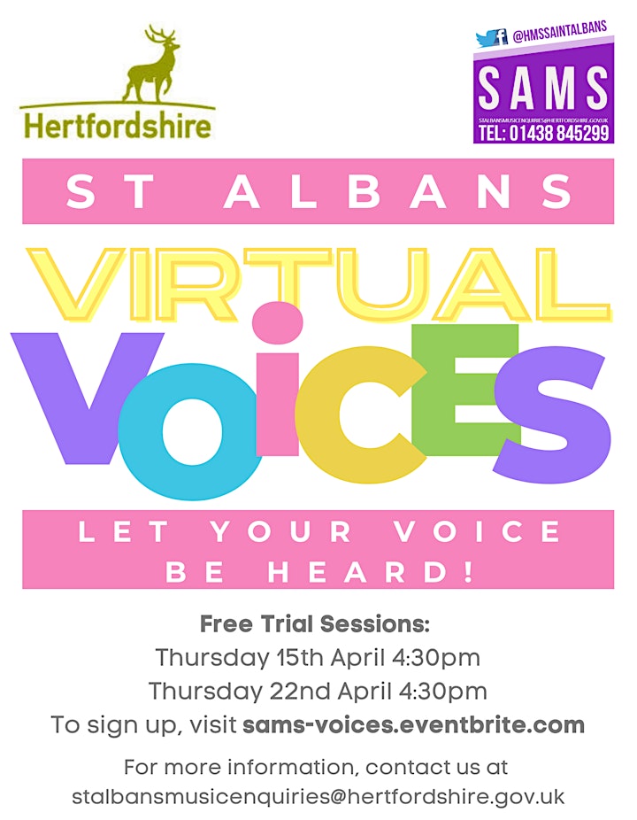 ONLINE: St Albans Virtual Voices image