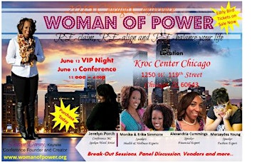 Woman of Power:  RE-claim, RE-align and RE-balance your life! primary image