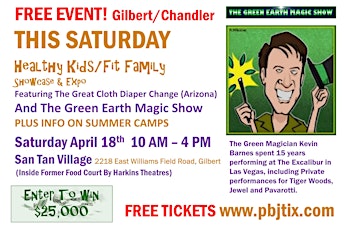 Green Earth Magic Show (Healthy Kids/Fit Family Showcase & Expo) primary image