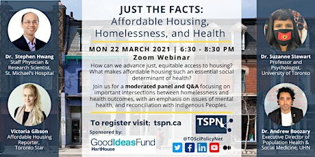 TSPN Just The Facts: Affordable Housing, Homelessness, and Health
