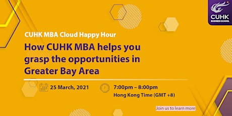 MBA Cloud Happy Hour:  Grasp the Opportunities in Greater Bay Area primary image