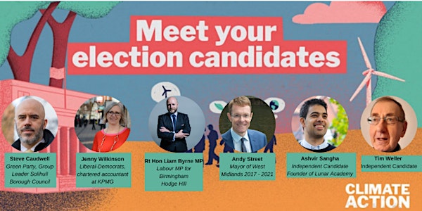 West Midlands Mayoral Election Hustings; Climate and Ecological Emergencies