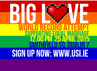 Big Love - USI marriage equality World Record Attempt