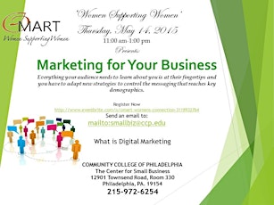 Marketing for your Business primary image