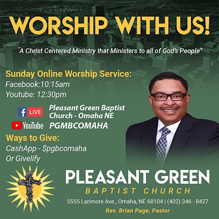Pleasant Green Baptist Church Sunday Worship Service image