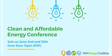 Clean & Affordable Energy Conference (Virtual) - June 2nd & June 10th primary image