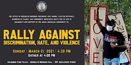 Rally Against Discrimination, Hate, and Violence