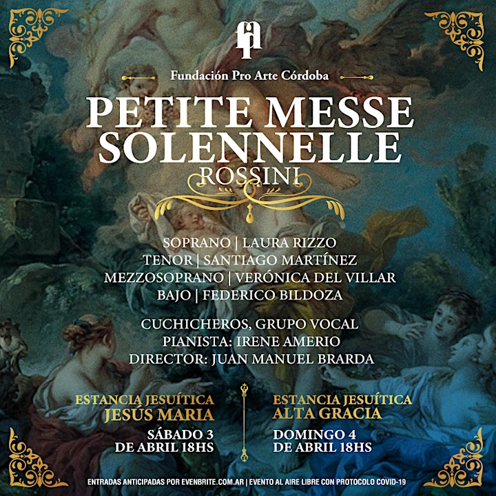Imagen de PETITE MESSE SOLENNELLE  (G. Rossini) | Semana Santa en Jesús María
