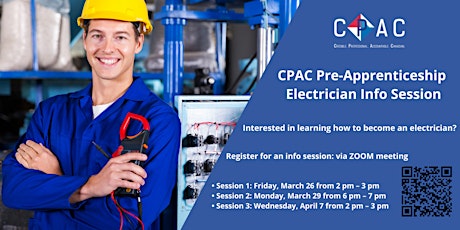 CPAC Pre-Apprenticeship Info Session #2: March 29, 2021 primary image