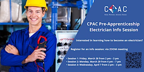 CPAC Pre-Apprenticeship Info Session #3: April 7, 2021 primary image