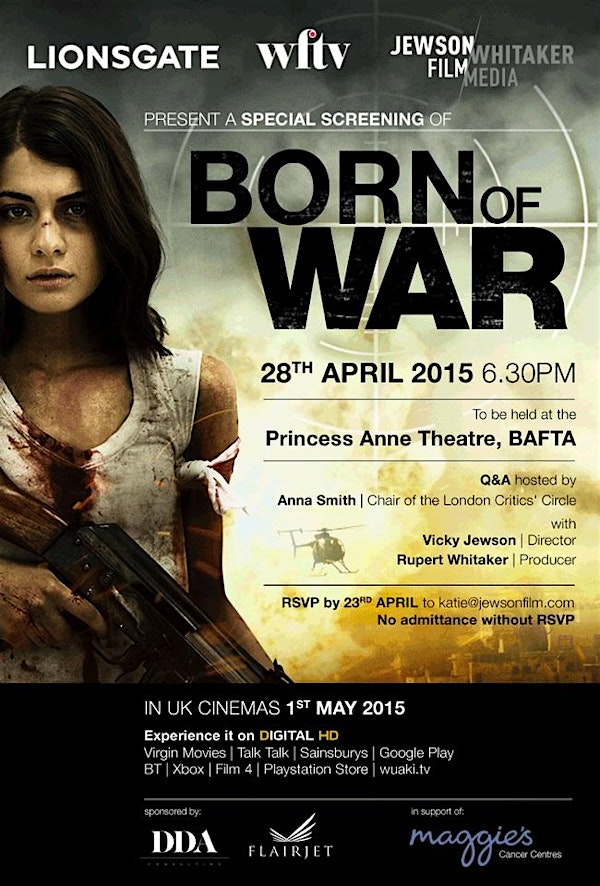 Born Of War Movie - London Screening