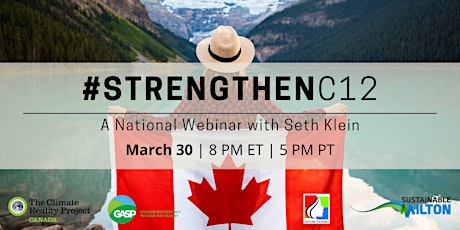 Strengthen Bill C-12  | National Interactive Webinar with Seth Klein