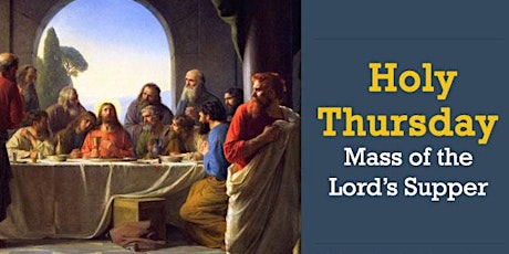 Holy Thursday: Mass of the Lord's Supper primary image