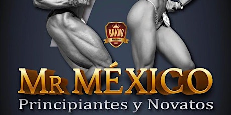 Imagen principal de 7ª Mr. México Principiantes y Novatos - Domingo 28