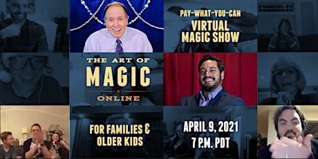 The Art of Magic Online: Virtual Magic Show for Families and Older Kids primary image