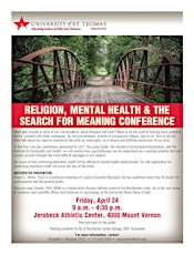 Religion, Mental Health and the Search for Meaning Conference primary image