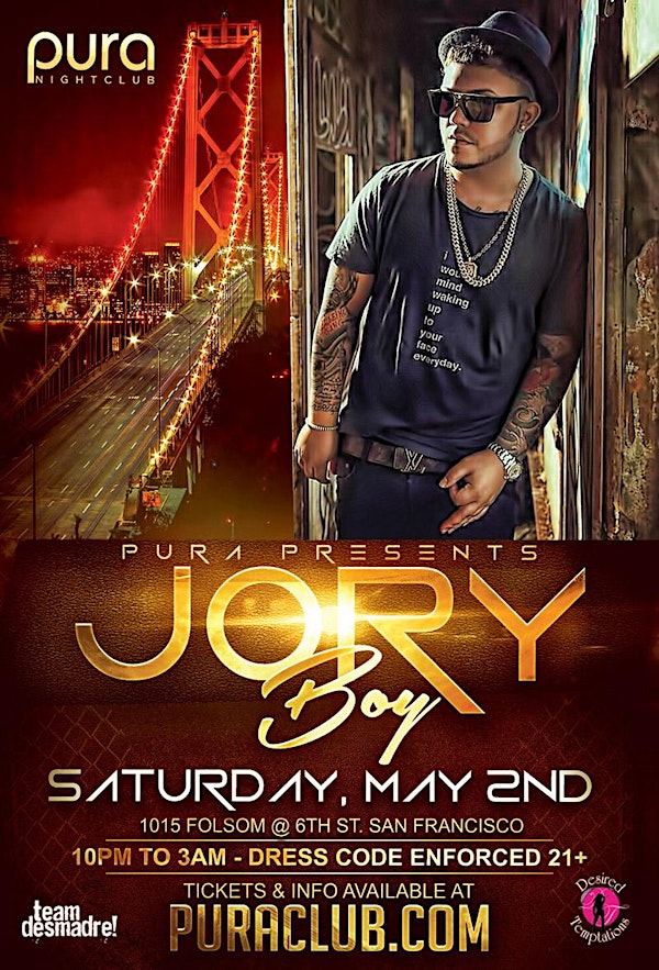 PURA PRESENTS: JORY BOY