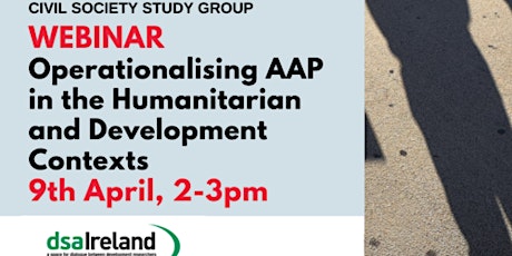 Operationalising AAP in the Humanitarian and Development Contexts primary image