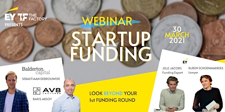 Webinar Startup Funding: Look beyond your first funding round primary image