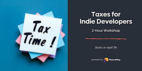 Taxes for Indie Developers primary image