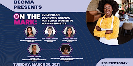 On The Mark: Building an Economic Agenda for Black Women in Massachusetts primary image