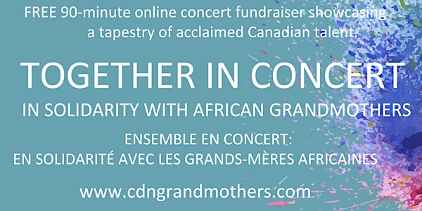 Together In Concert: In Solidarity with African Grandmothers