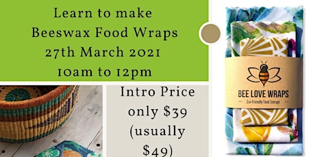 Make your own Beeswax Wrap Workshop primary image