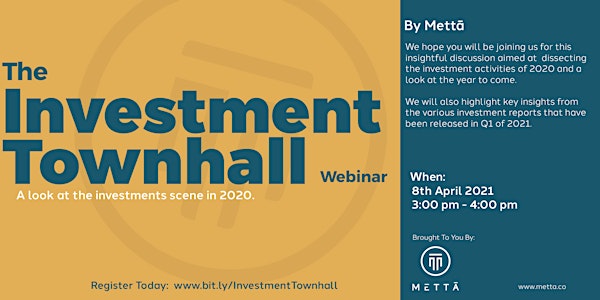 Investment Townhall