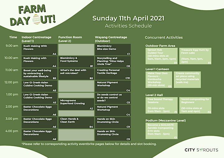 City Sprouts Farm Day Out Easter theme - FREE ENTRY 10th & 11th April 2021 image