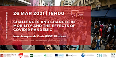 Imagem principal de Challenges and Changes in Mobility and the Effects of COVID19 Pandemic