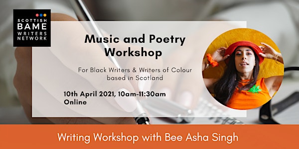 Music and Poetry Workshop with Bee Asha Singh