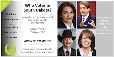 Voting: Why It Matters - Who Votes in South Dakota? primary image
