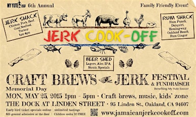 6th Annual Jamaican Jerk Cook Off Festival & Fundraiser Benefiting My Yute Soccer primary image