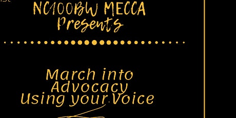 March into Advocacy: Using Your Voice primary image