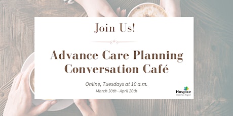 Advance Care Planning - Conversation Cafe primary image