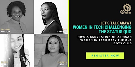 Hauptbild für Let’s talk ABAWT: Women in Tech challenging the Status Quo