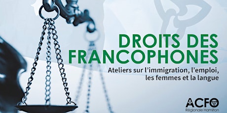 Atelier sur les droits des francophones primary image