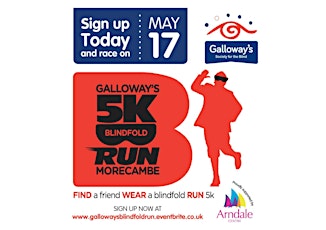 Morecambe Blindfold Run in aid of Galloway's Society for the Blind primary image