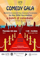 GENI Presents a COMEDY GALA (for World Environment Day 2015) primary image