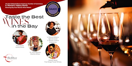 Best Wines in the Bay Event honoring Women Winemakers primary image