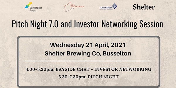 South West Angels Pitch Night 7.0 and Investor Networking @ Shelter Brewing