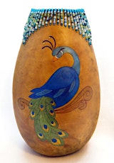 Gourd Art Class: Majestic Peacock primary image