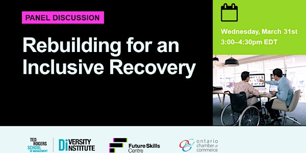 Rebuilding for  an Inclusive Recovery