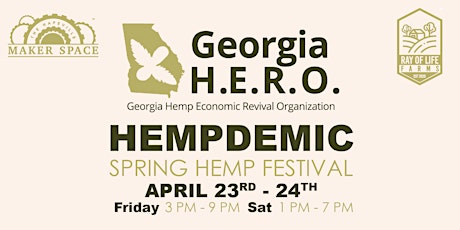Hempdemic Spring Hemp Festival primary image