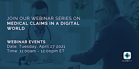 Webinar Series on Out-of-Network Medical Claims primary image