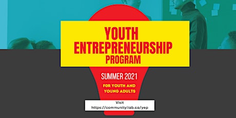 Youth Entrepreneurship Program - Summer 2021 - FLASH SALE primary image