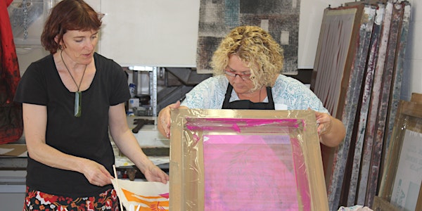 Screen Printing on Fabric - 6 Week Tuesday Evening Workshop - All Levels