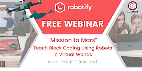 “Mission to Mars” Teach Block Coding Using Robots in Virtual Worlds primary image